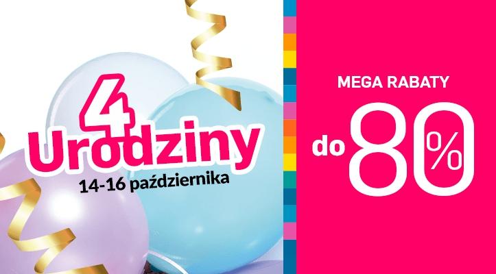 4 urodziny Ptak Outlet: Rabaty i&nbsp;prezenty