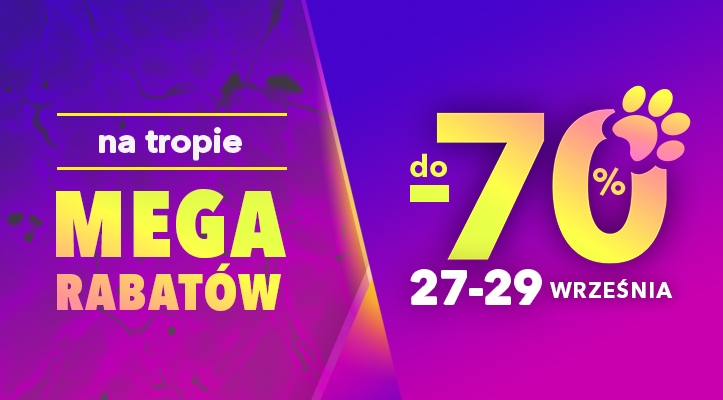 MEGA RABATY DO&nbsp;70% JUŻ 27-29 WRZEŚNIA