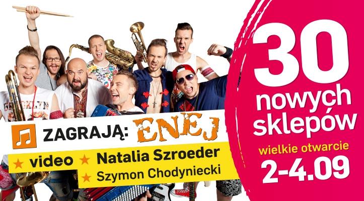 Harmonogram koncertów w&nbsp;Ptak Outlet