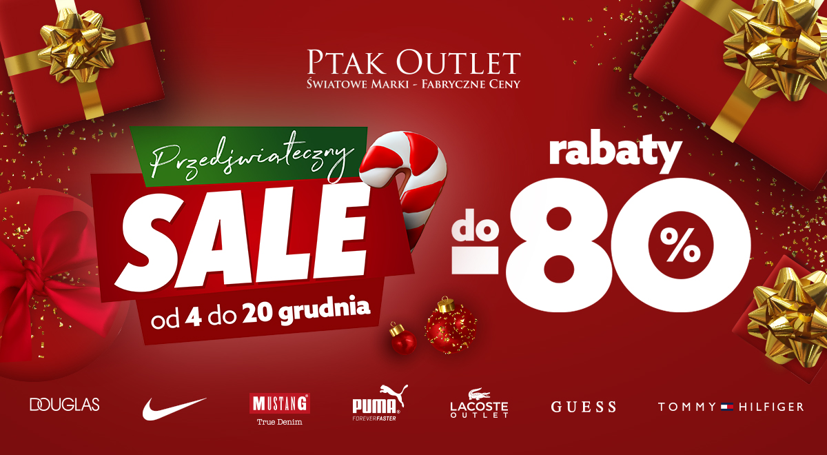 Przedświąteczny Sale w&nbsp;Ptak Outlet
