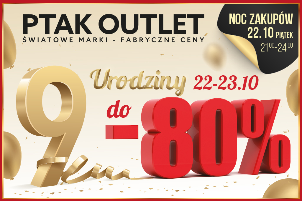 9. Urodziny i&nbsp;Noc Zakupów!