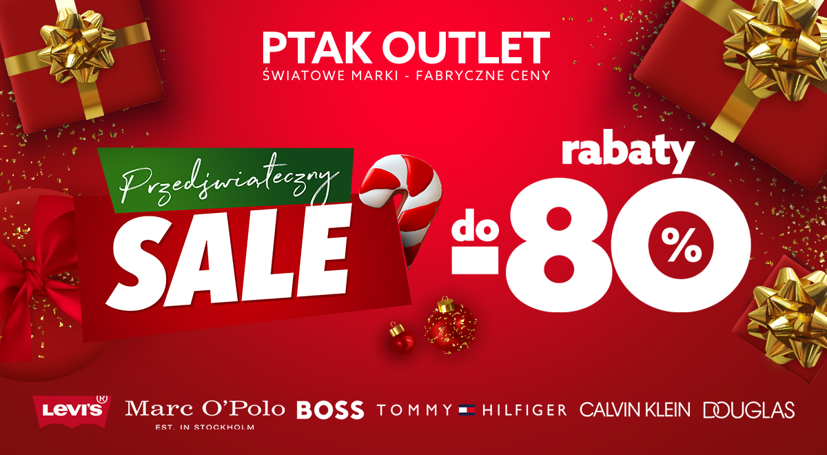 Przedświąteczny Sale w&nbsp;Ptak Outlet! 🎅