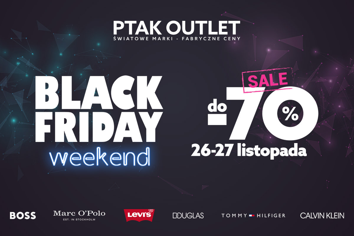 Black Friday Weekend w&nbsp;Ptak Outlet