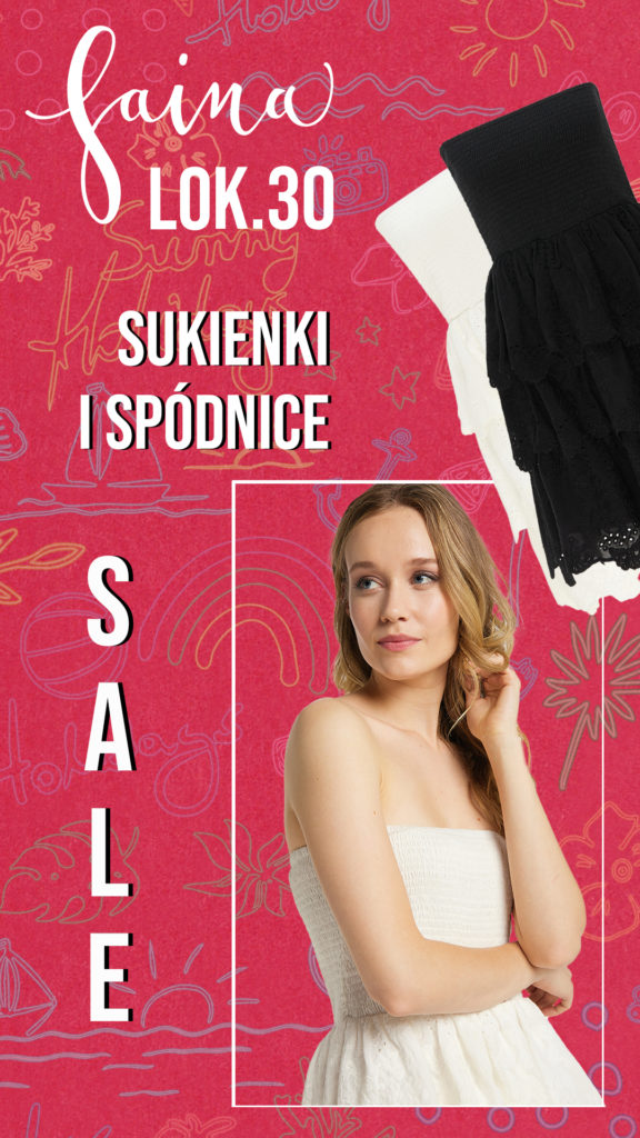 – 10% na&nbsp;sukienki i&nbsp;spódnice