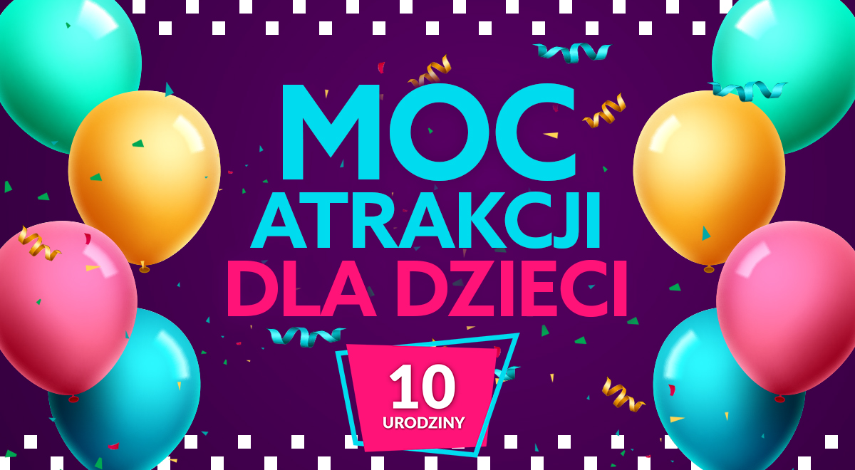 Atrakcje dla dzieci podczas 10. Urodzin Ptak Outlet