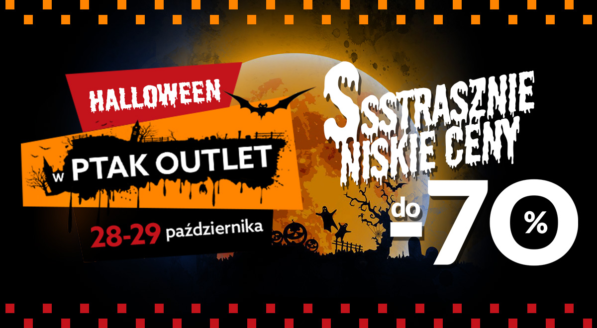 Halloween w Ptak Outlet! Już 28 i&nbsp;29 października!