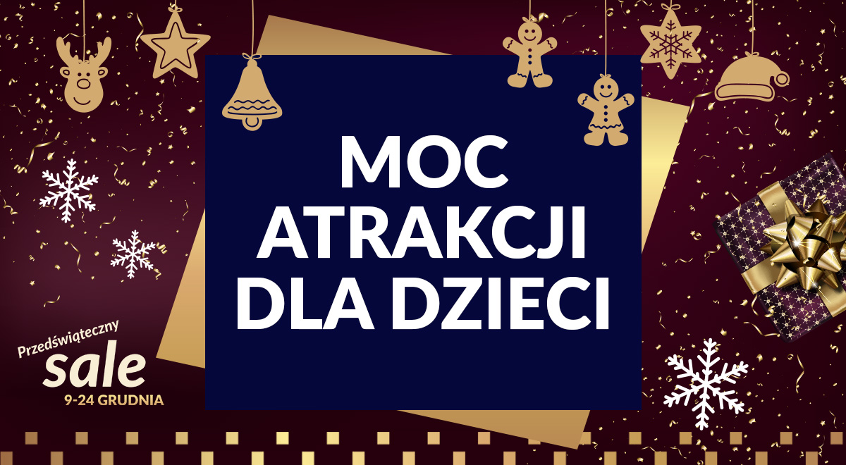 Atrakcje dla dzieci podczas Przedświątecznych Wyprzedaży w&nbsp;Ptak Outlet!