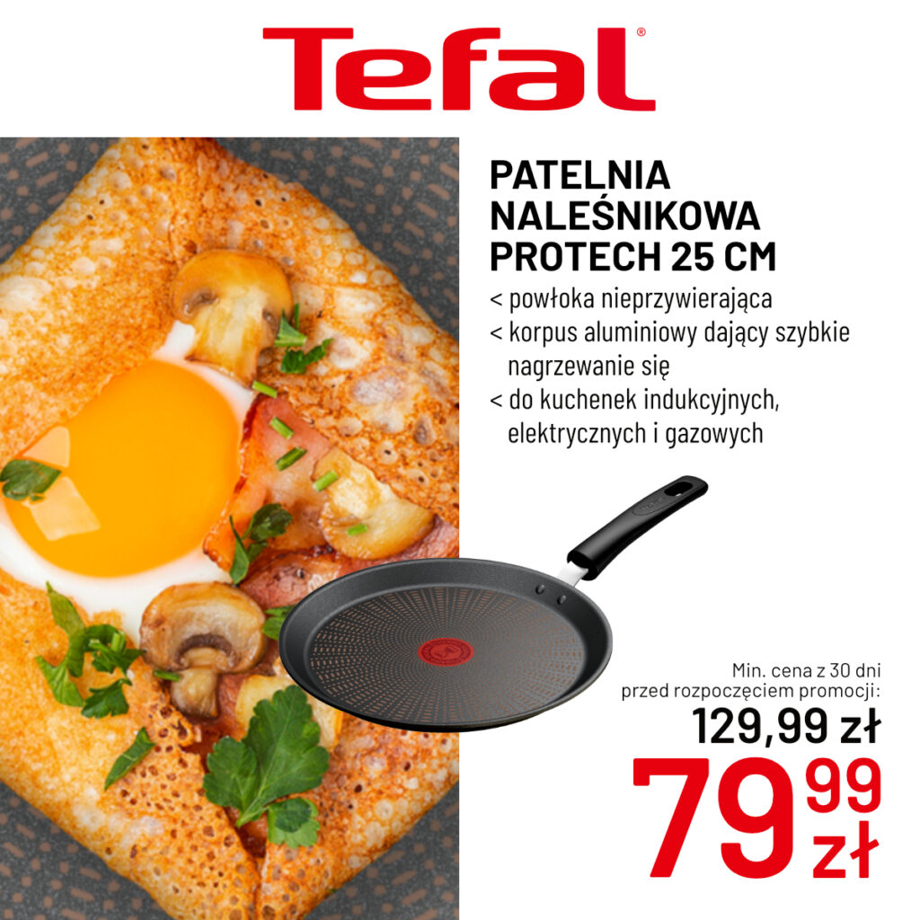 Patelnia naleśnikowa PROTECH 25 cm za&nbsp;79,99 zł z&nbsp;129,99 zł