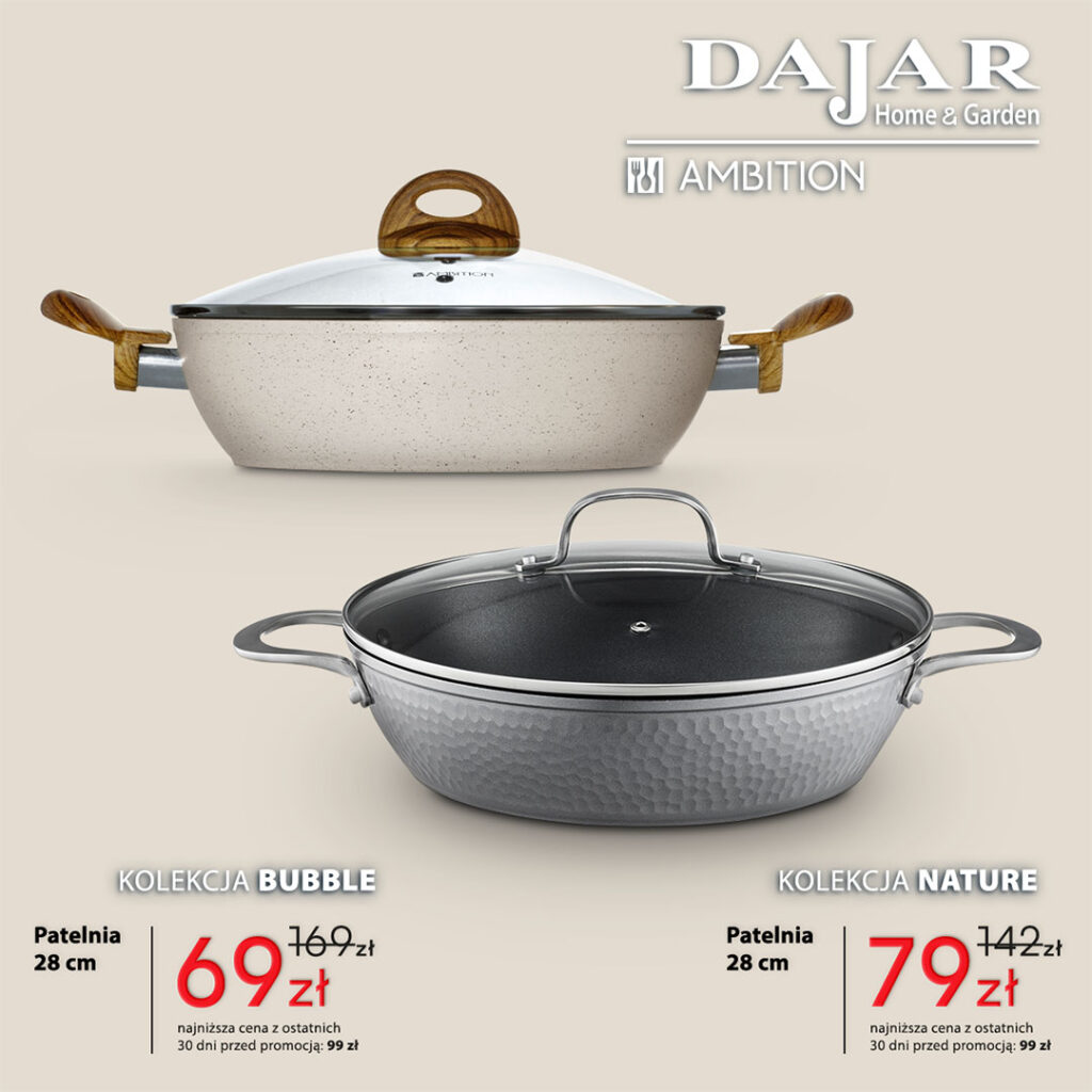 Patelnia 28cm za&nbsp;69zł
