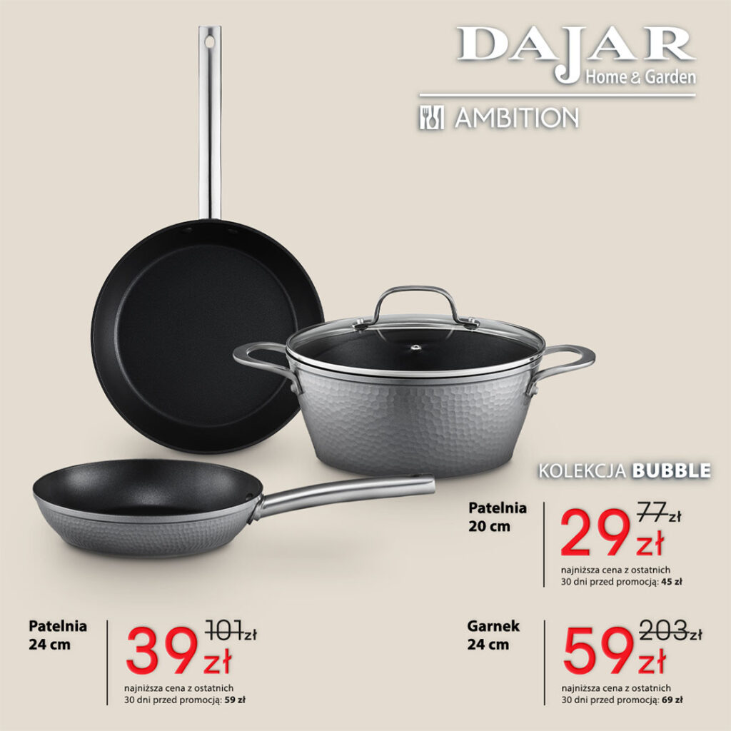Patelnia 24cm za&nbsp;39zł