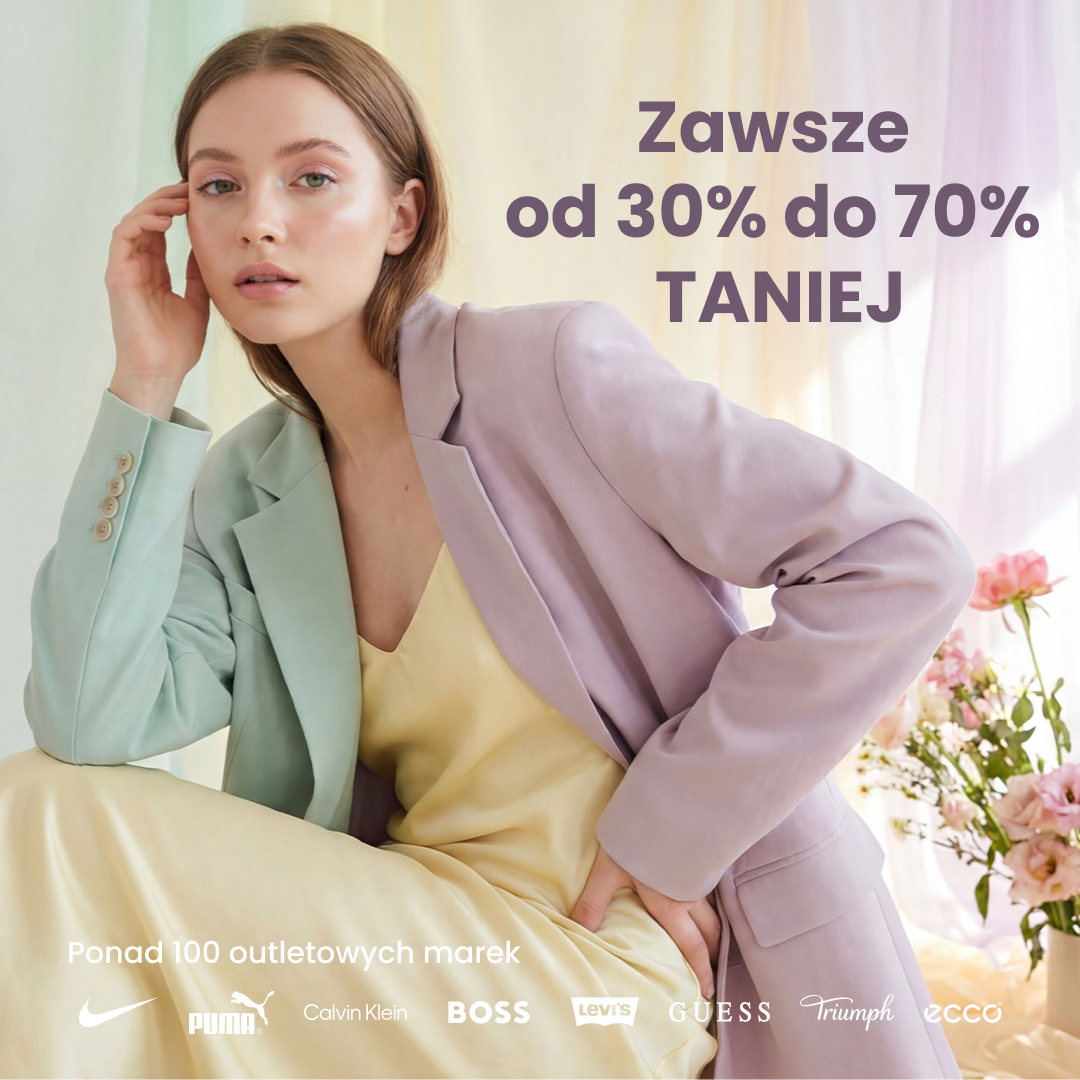 ponad 100 outletowych marek