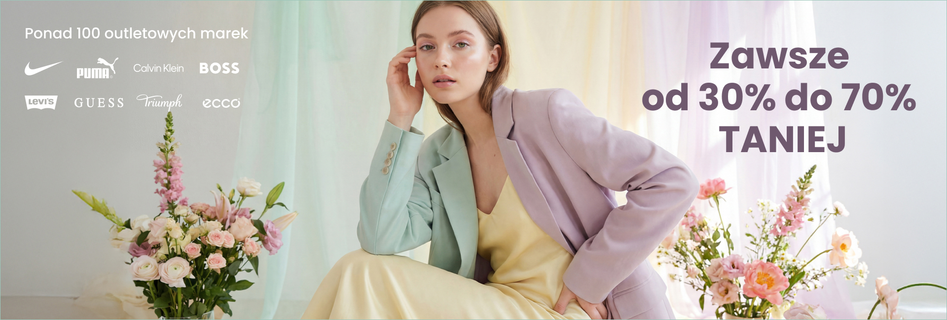 ponad 100 outletowych marek