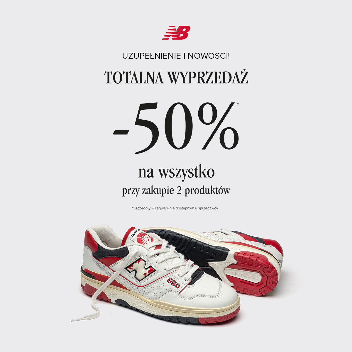 Totalna Wyprzedaż w salonie New Balance