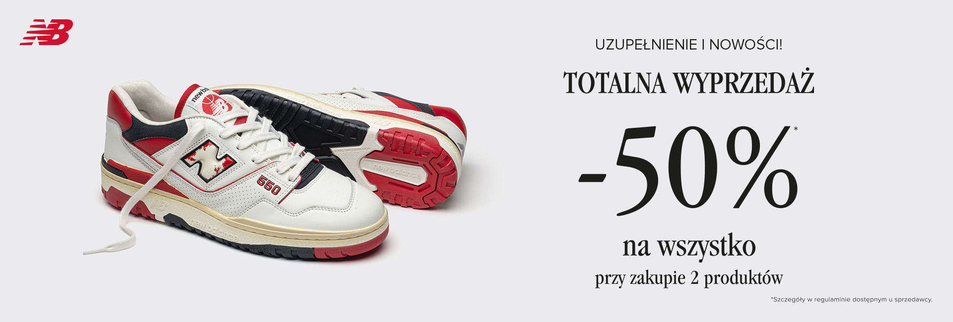 Totalna Wyprzedaż w salonie New Balance