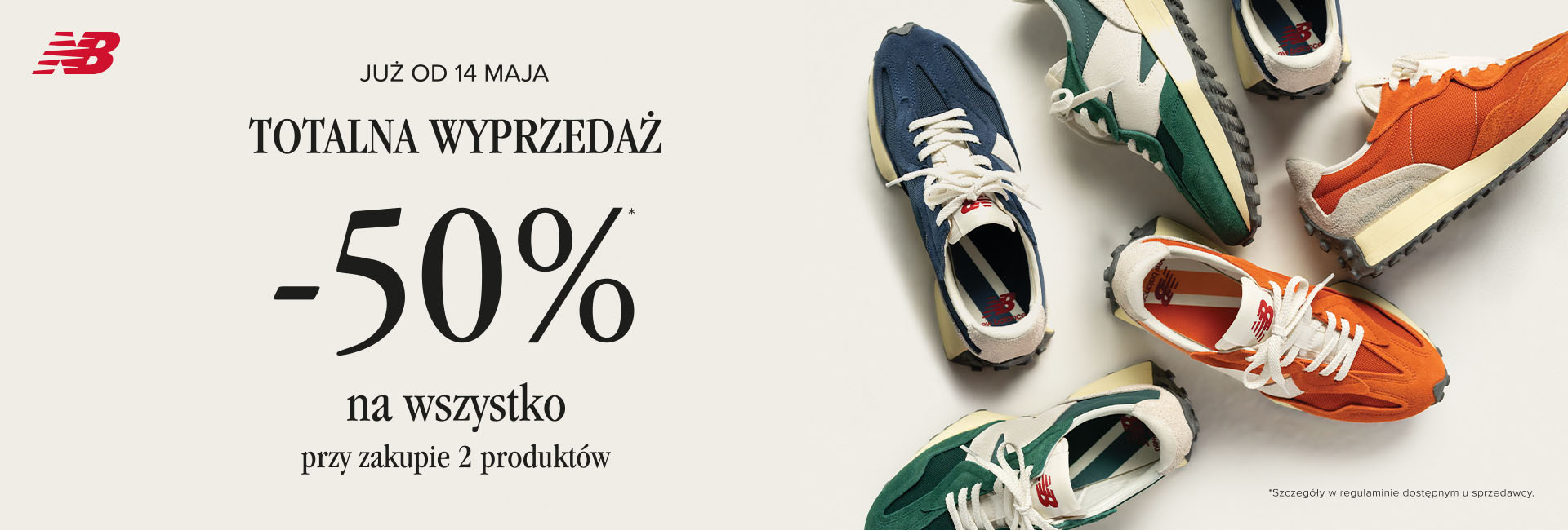 Totalna Wyprzedaż w salonie New Balance