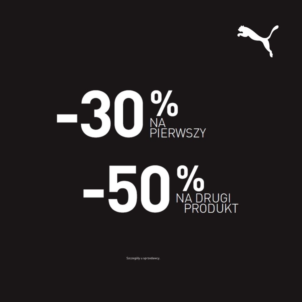 -30% na&nbsp;pierwszy produkt, -50% na&nbsp;drugi produkt