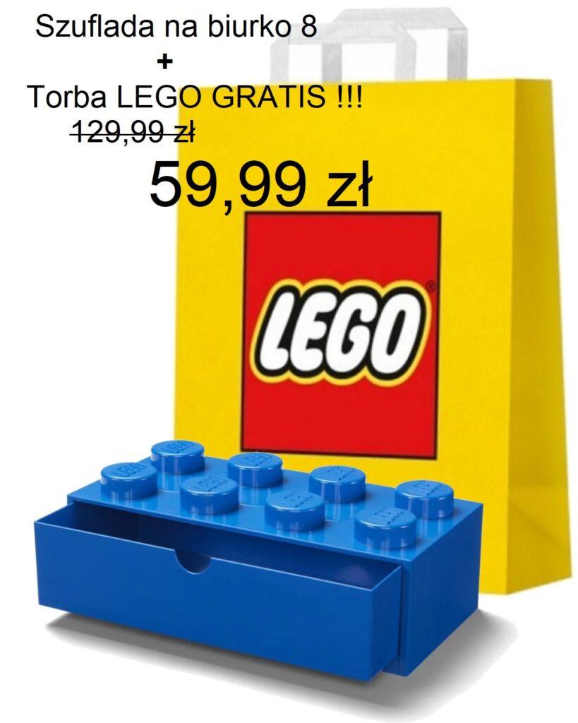 Pojemnik szuflada na&nbsp;biurko 8 niebieska za&nbsp;59,99 zł
