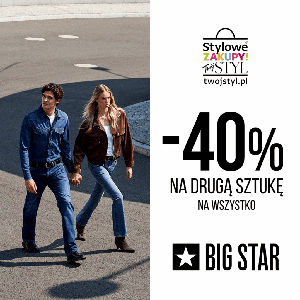 -40% na&nbsp;drugą sztukę
